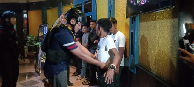 Gandeng GRANAT, Polda Riau Razia THM MP Club dan Furaya Hotel Antisipasi Peredaran Narkoba di Pekanb