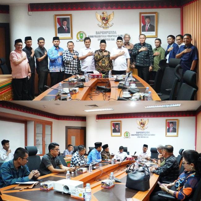 KPU Provinsi Riau Audiensi ke DPRD Riau Bahas Penataan Daerah Pemilihan dan Alokasi Kursi