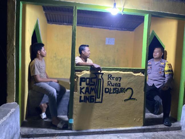 Tapung Hilir Siaga Sambut Ramadhan, Polsek Pastikan Satkamling Aktif Jaga Keamanan Lingkungan!