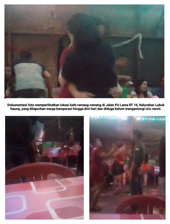 Jeritan Warga RT 16 Jalan PU Lama: Tidur Tak Nyenyak, Moral Terancam Akibat Cafe Remang-Remang Hingg