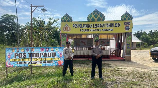 Polsek Kuantan Mudik Laksanakan Kegiatan Kepolisian Yang Ditingkatkan (KRYD)