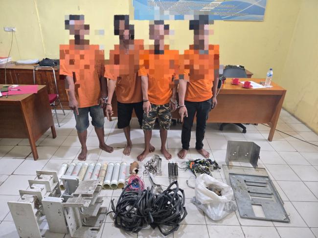 Bobol Aset PHR, 4 Pelaku Diciduk Polisi Dini Hari!