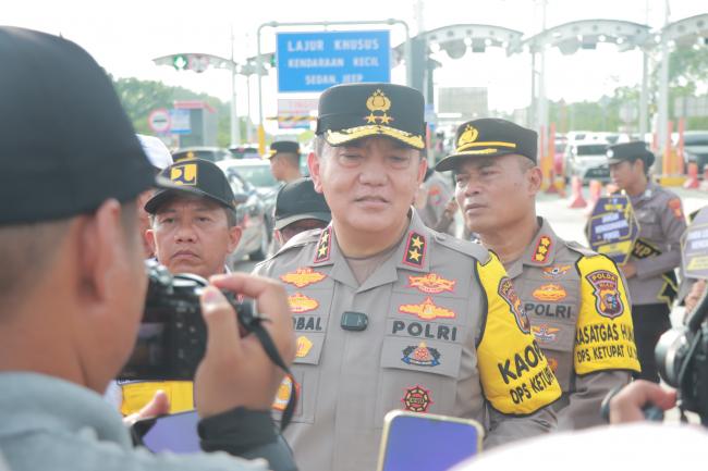 Kapolres Kampar terima Kunjungan Kapolda untuk cek Pos PAM ini arahannnya