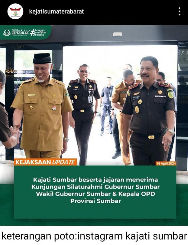 Apakah Ada Dampaknya Terhadap Kasus Dugaan Korupsi Dinas Pendidikan Sumbar Usai Gubernur Berkunjung 