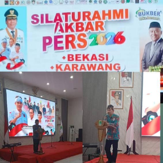 Ketua SMSI Bekasi Doni Ardon Motori Insan Pers Bekasi, Karawang, dan Sekitarnya Gelar Silaturahmi