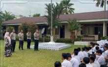 Operasi Keselamatan, Satlantas Polres Kampar Edukasi Pelajar dan Tanam Pohon!