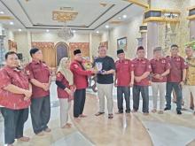 DPD LPP-TIPIKOR RI Rohul, halal bihalal bersama Bupati Rokan hulu