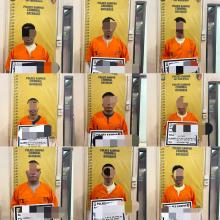 Polres Kampar Tangkap Sembilan Pelaku Penganiayaan di Desa Sinama Nenek